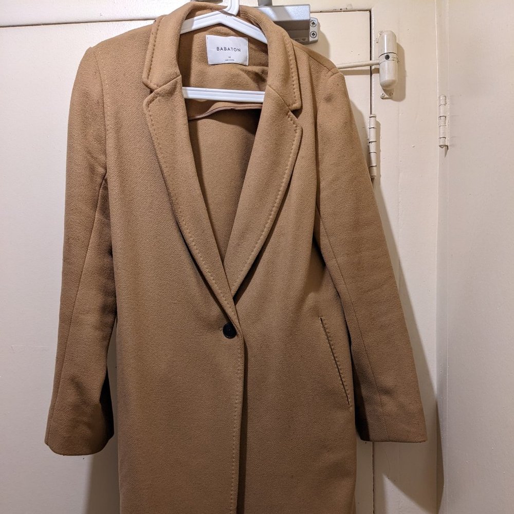 Babaton Wool Long Coat